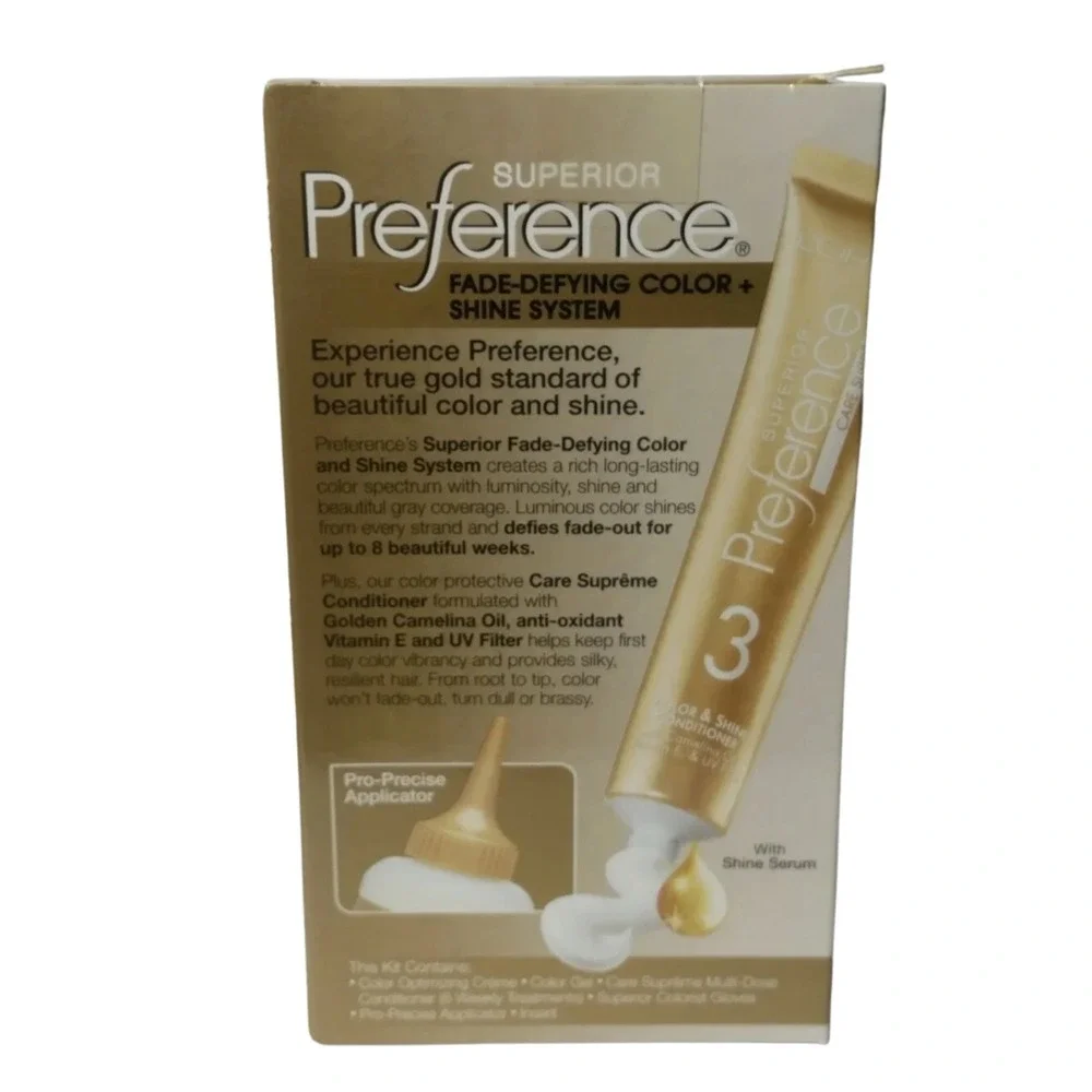 L'Oreal Superior‎ Preference 5G Medium Golden Brown Warmer Hair Color